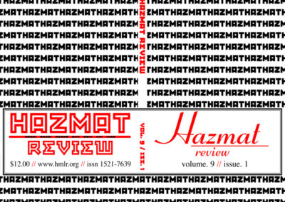 Hazmat Lit Review v.9/i1 2007