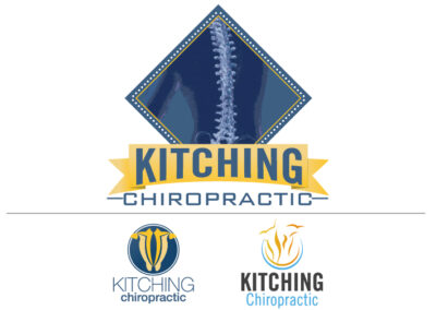 Approved Kitching Chiropractic Logo With Proposed Logos, 2009