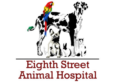 Approved Eighth Street Animal Hospital Logo, 2017