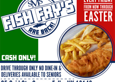 Approved SMS Fish Fry Web Ad, 2022